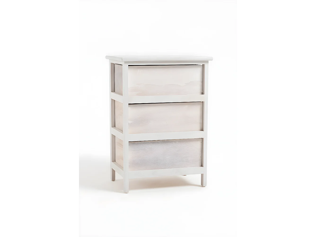 Muebles Auxiliares - Cajonera Mabet Ancha 3 Cajones