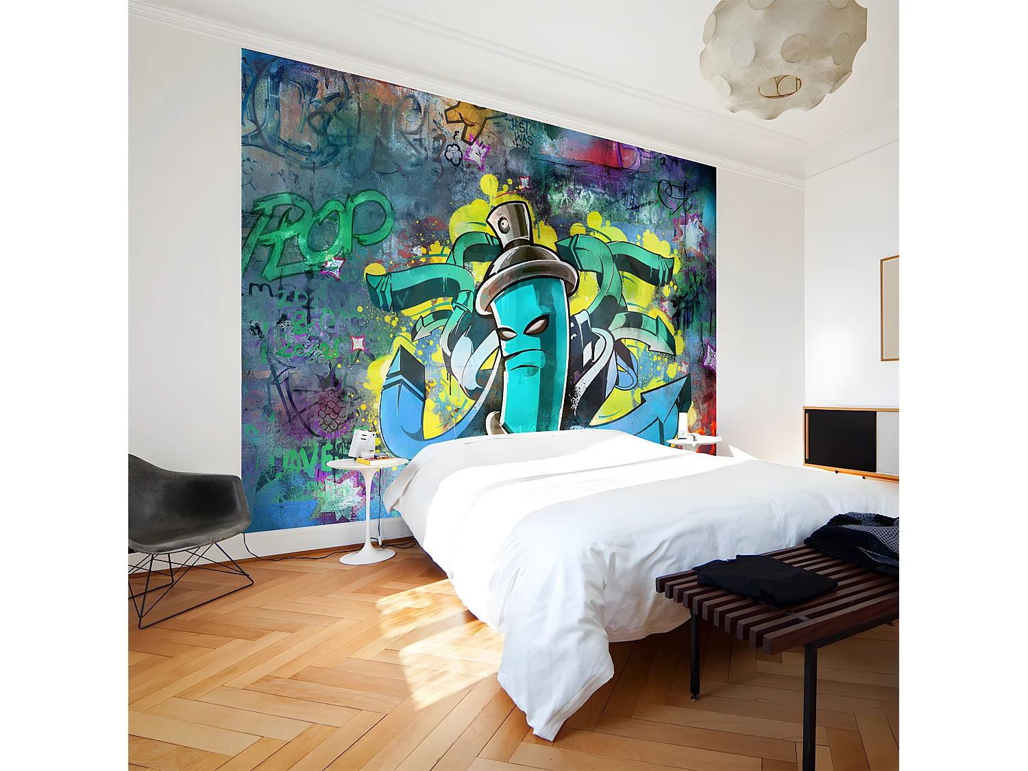 Papier peint intissé Street art Graffiti maker 400x280 cm