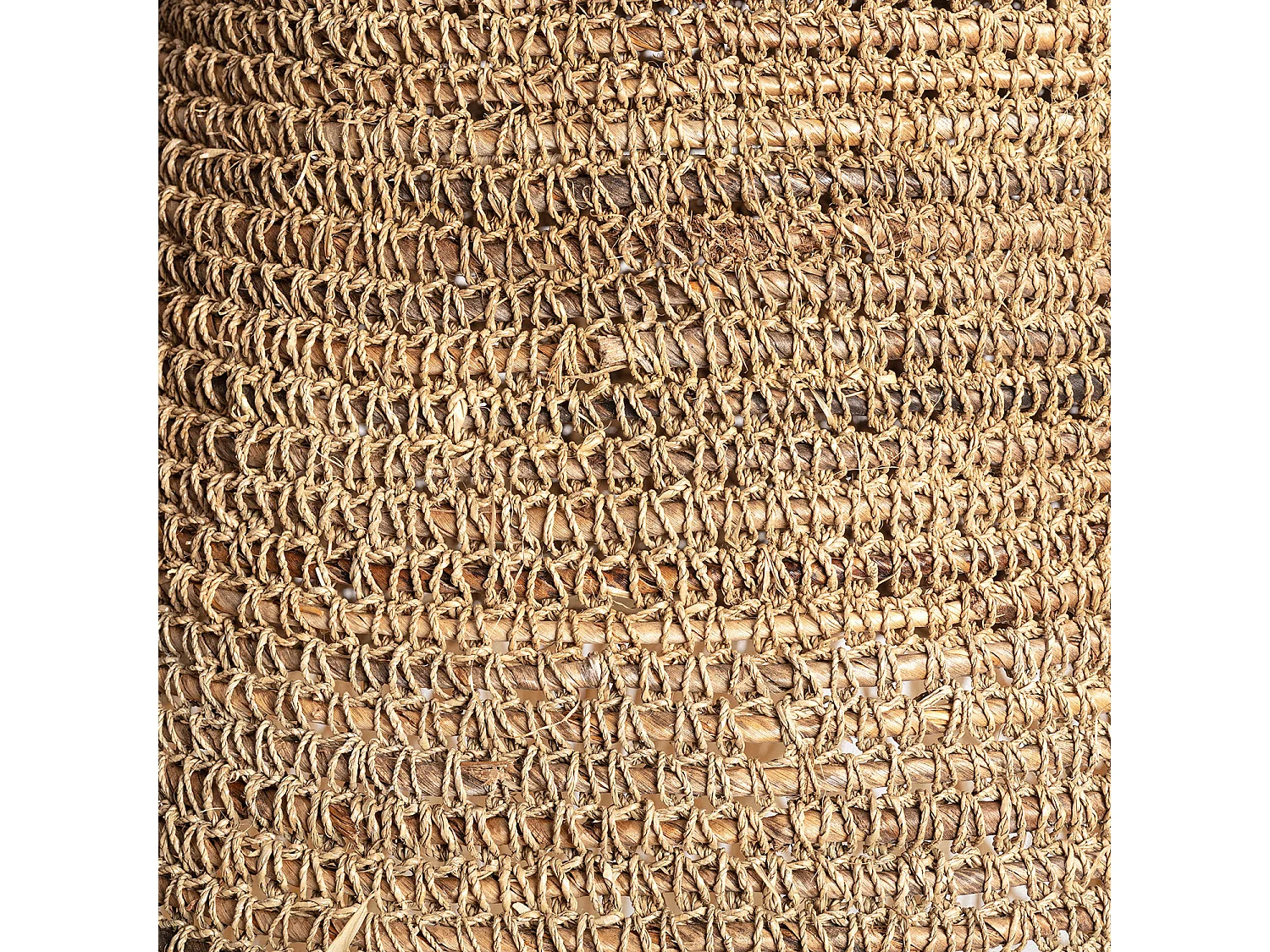 Suspension Rotin et Jute Rahan ILUZZIA Naturel