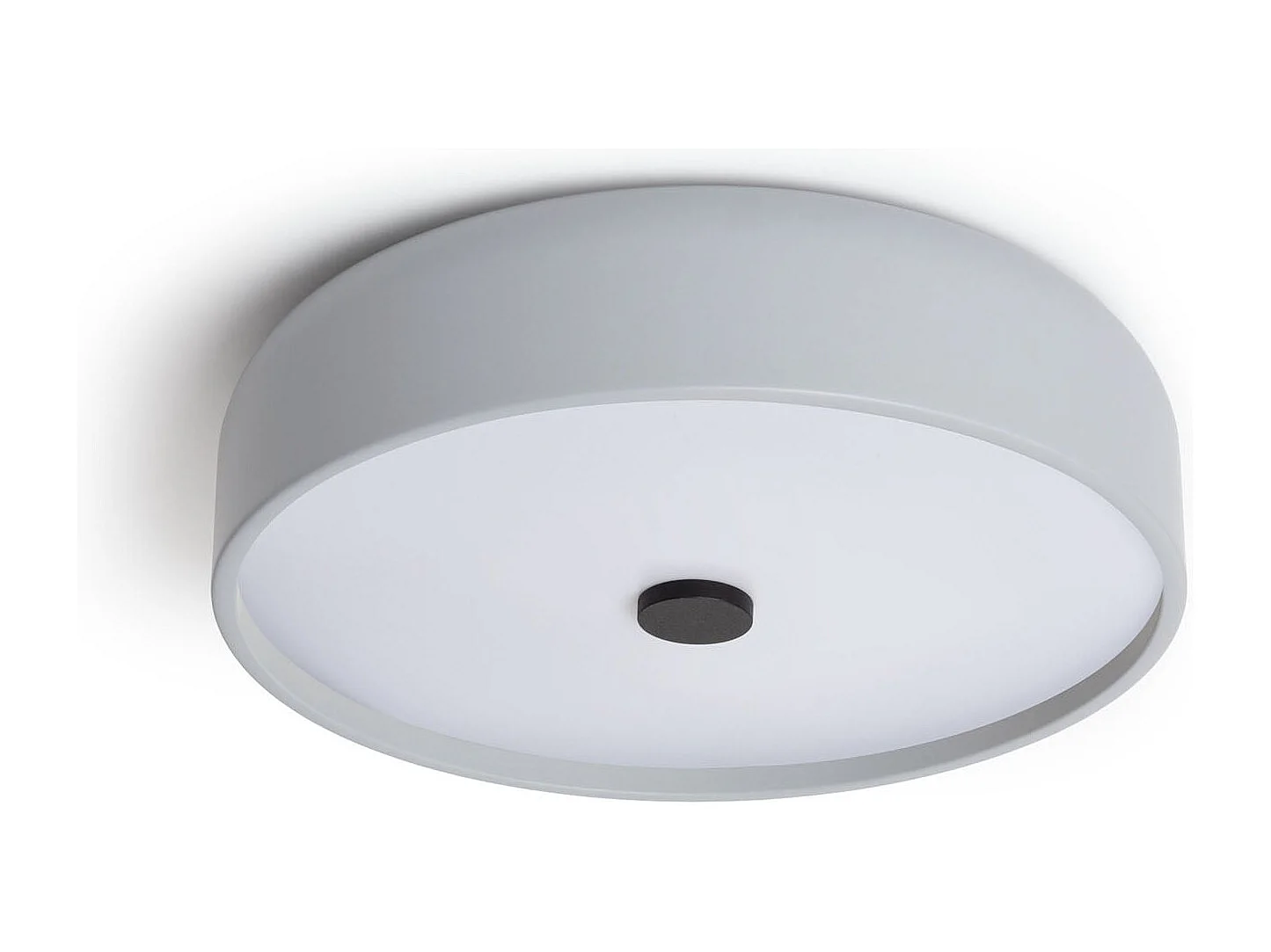 Plafón LED 24W Metal Ø350 mm CCT Seleccionable Eyelight Gris