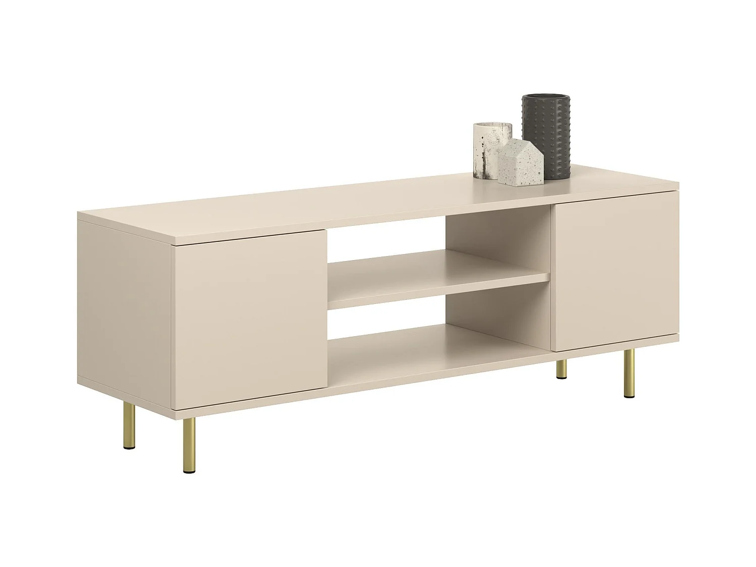 Meuble Tv FOCUS RTV155 2D 155x40x48 Clair naturel