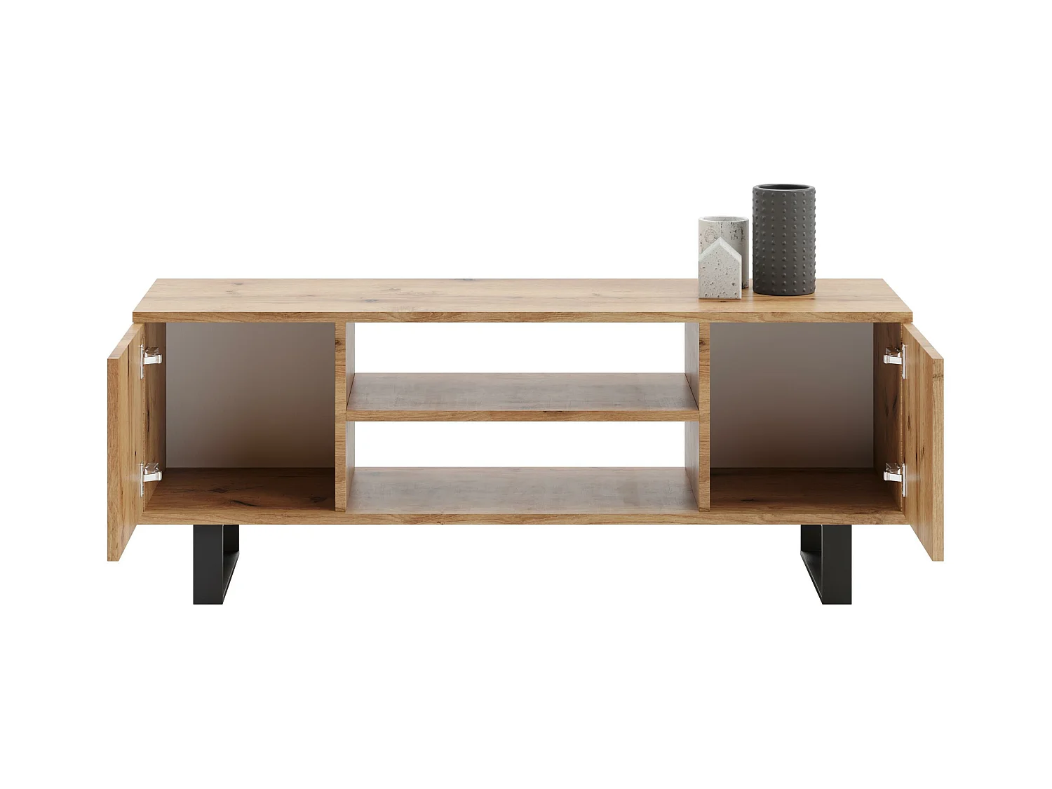 Meuble Tv FOCUS RTV155 2D 155x40x48 Naturel