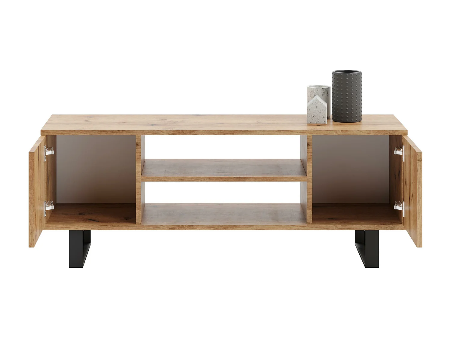 Meuble Tv FOCUS RTV155 2D 155x40x48 Naturel