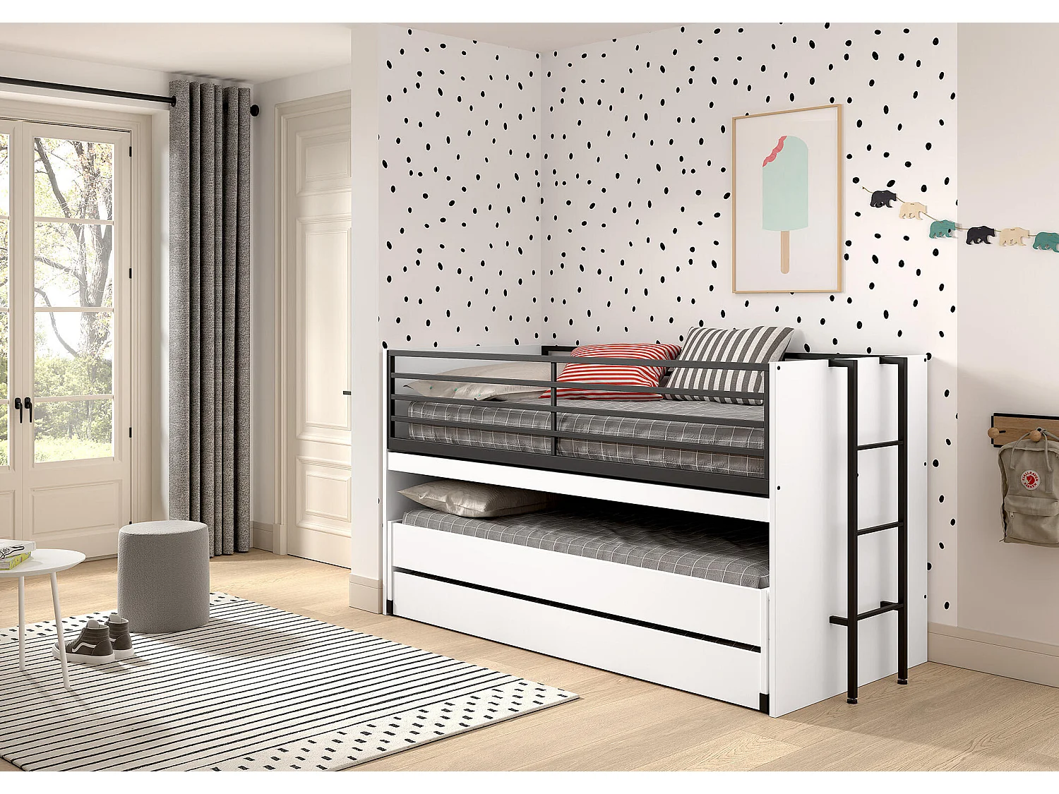 Beliche SAM BB005 90x200 cm Branco