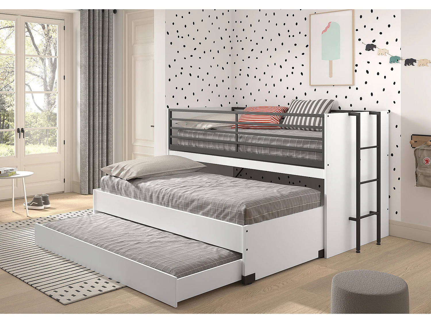 Beliche SAM BB005 90x200 cm Branco