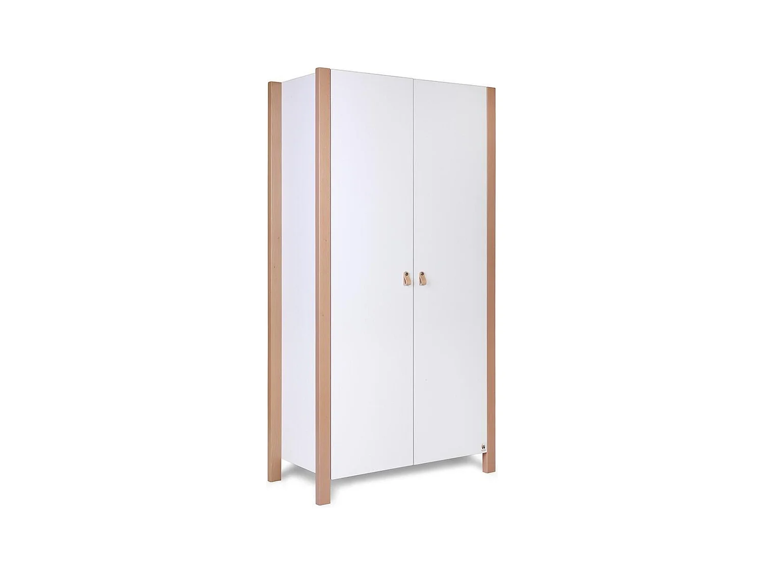 Armoire ETUDE WR96 2D3D6S 96x47x179 Blanc