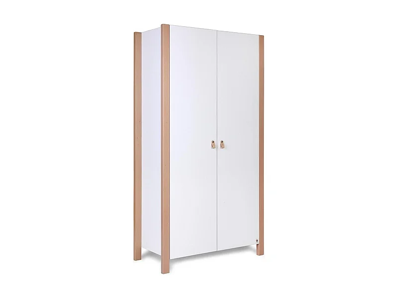 Armoire ETUDE WR96 2D3D6S 96x47x179 Blanc