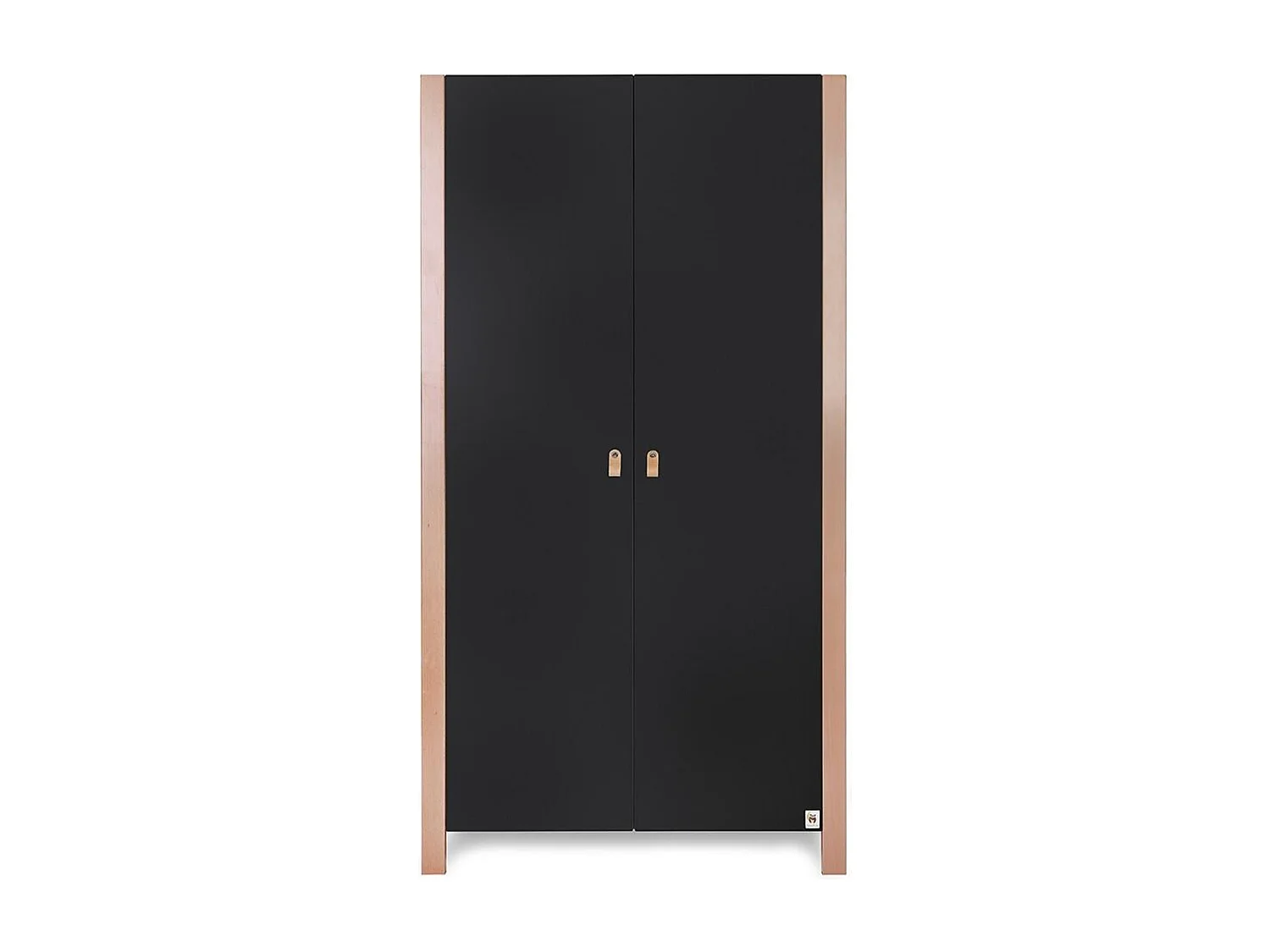 Guarda-Roupa Infantil ETUDE CW96 2D3D6S 96x47x179 Preto