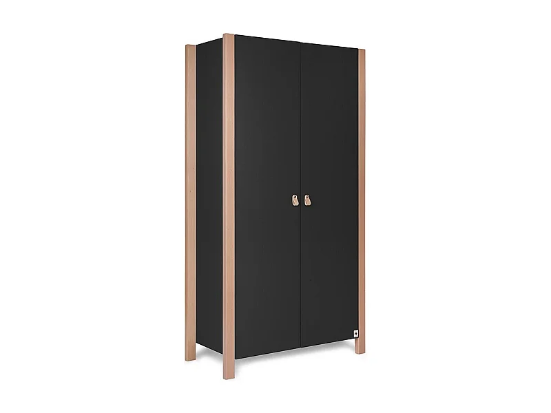 Armoire Enfant ETUDE CW96 2D3D6S 96x47x179 Noir