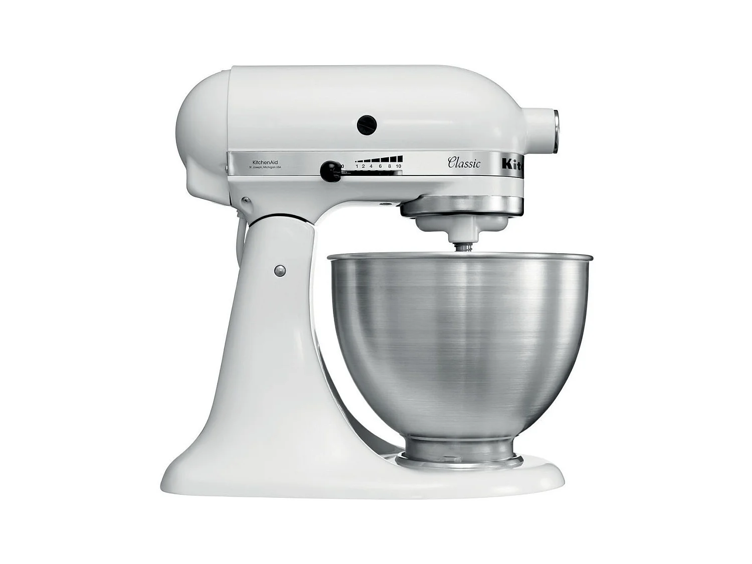 Kitchenaid Robot pâtissier multifonction 4,3l 275w blanc - 5k45ssewh