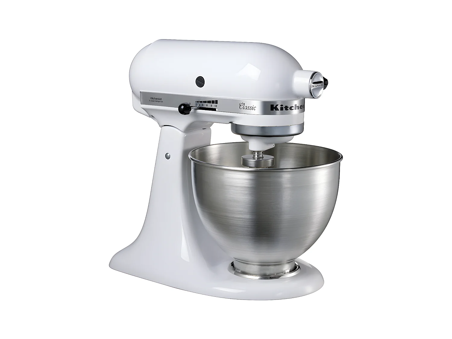 Kitchenaid Robot pâtissier multifonction 4,3l 275w blanc - 5k45ssewh