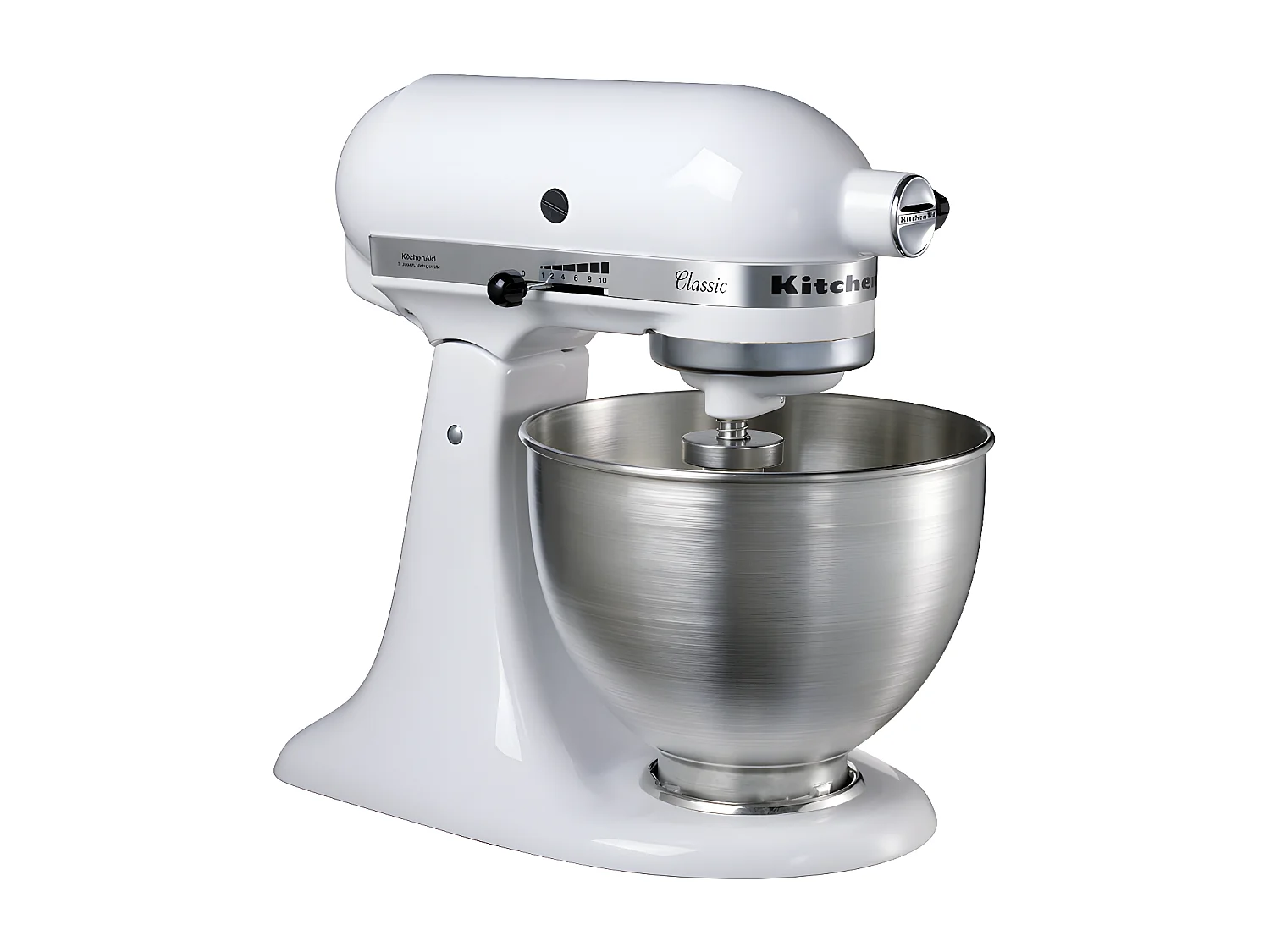 Kitchenaid Robot pâtissier multifonction 4,3l 275w blanc - 5k45ssewh