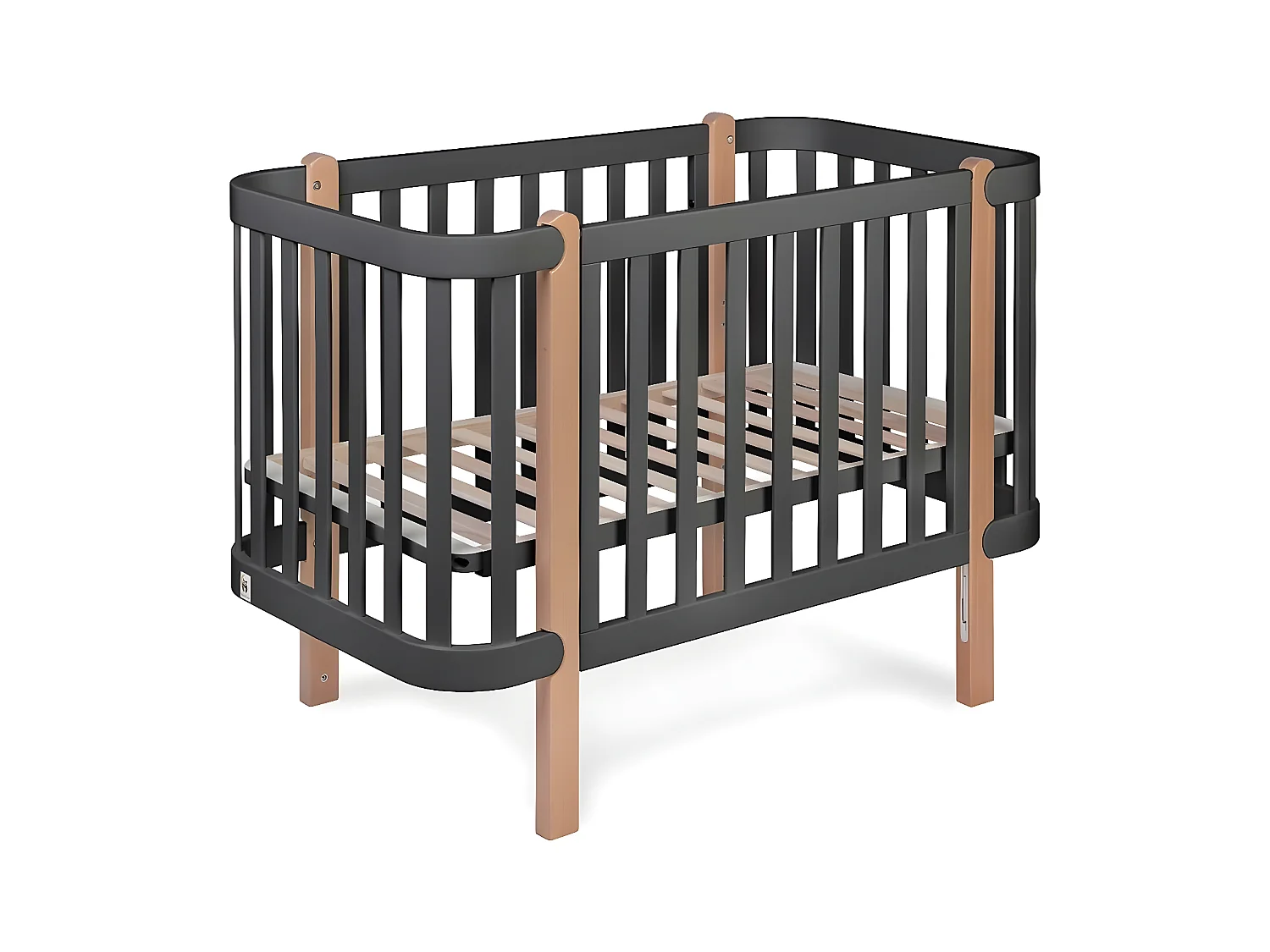 Lit Bébé ETUDE BC 67x125x89 Noir