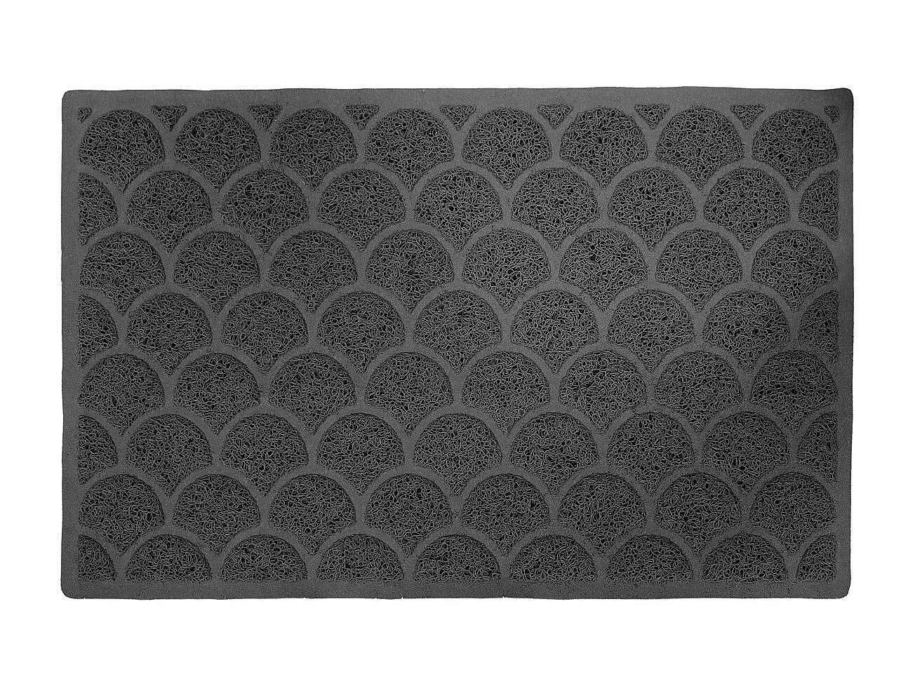Tapis d'Entrée "Luna" 43x75cm Noir
