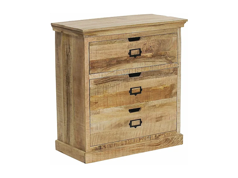 VALMON - Meuble Rangement Bar 2 Tiroirs avec Compartiment Range-Bouteilles