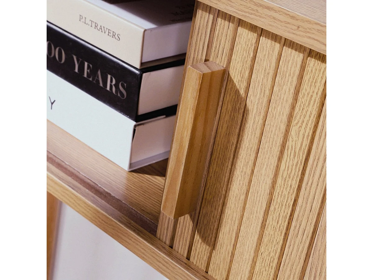 Console 2 portes coulissantes L100 cm - ERNEST