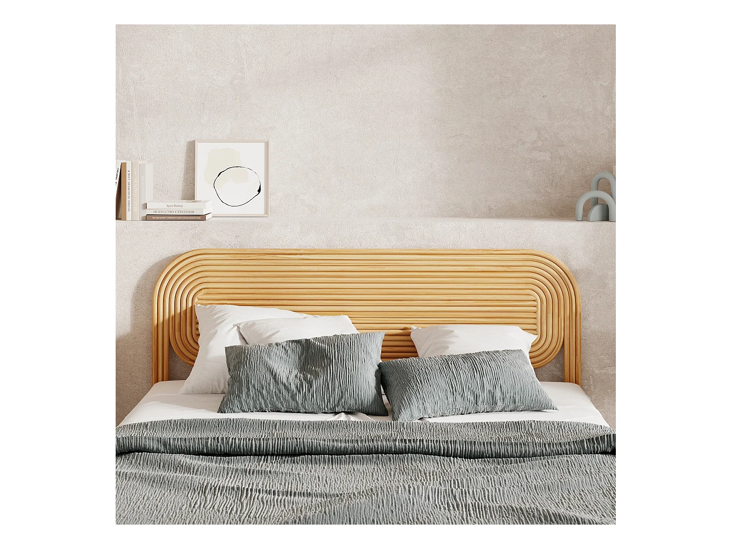 Testiera in rattan 160 cm - Paloma