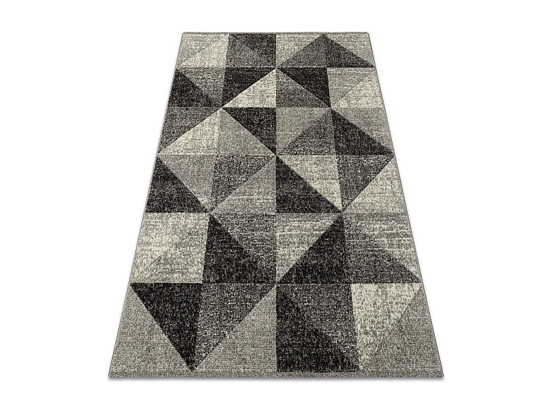 Tapijt FEEL 5672/16811 Drieho grijskleuring / anthracytkleuring / crè 120x170 cm