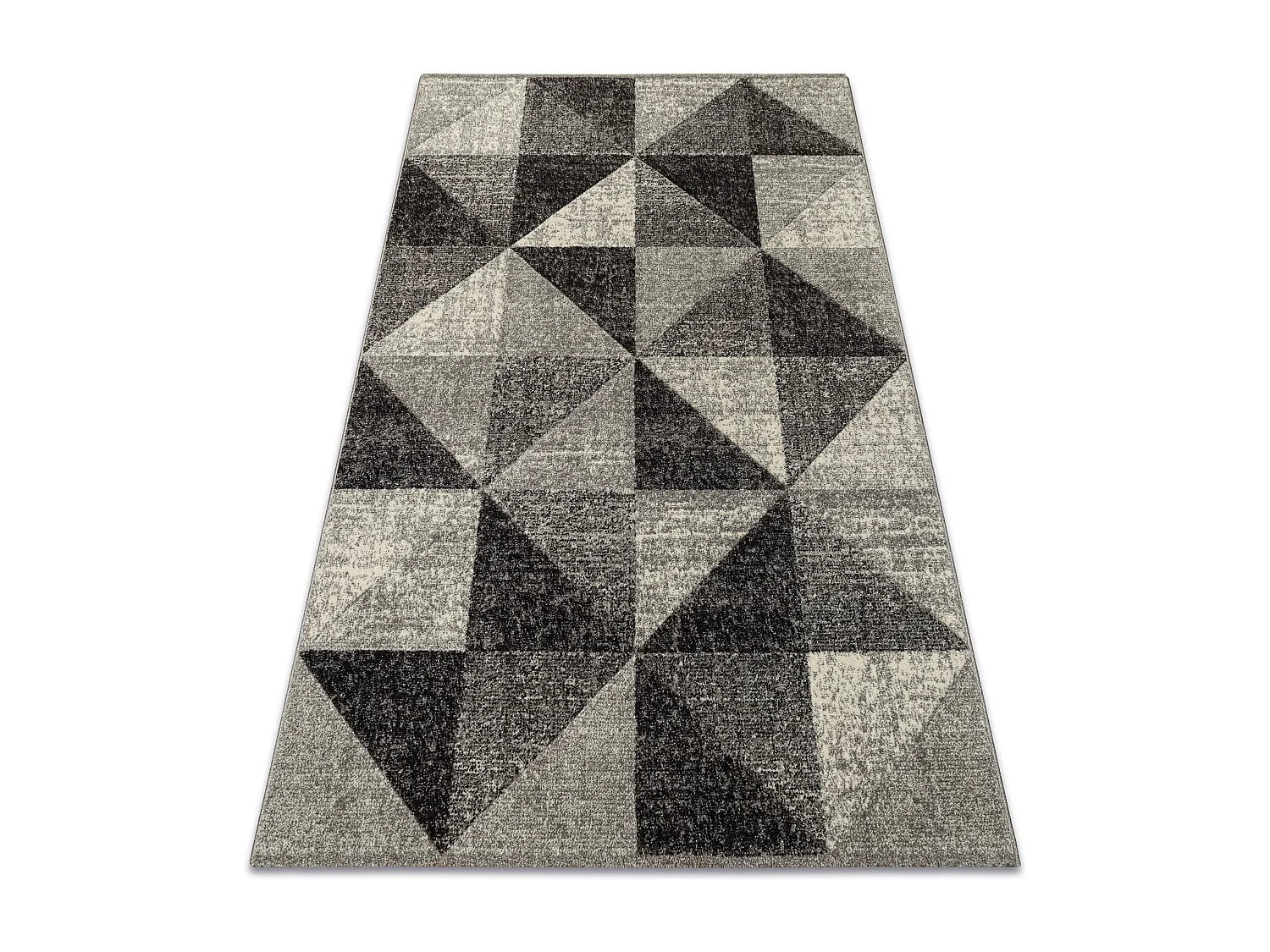 Tapijt FEEL 5672/16811 Drieho grijskleuring / anthracytkleuring / crè 120x170 cm