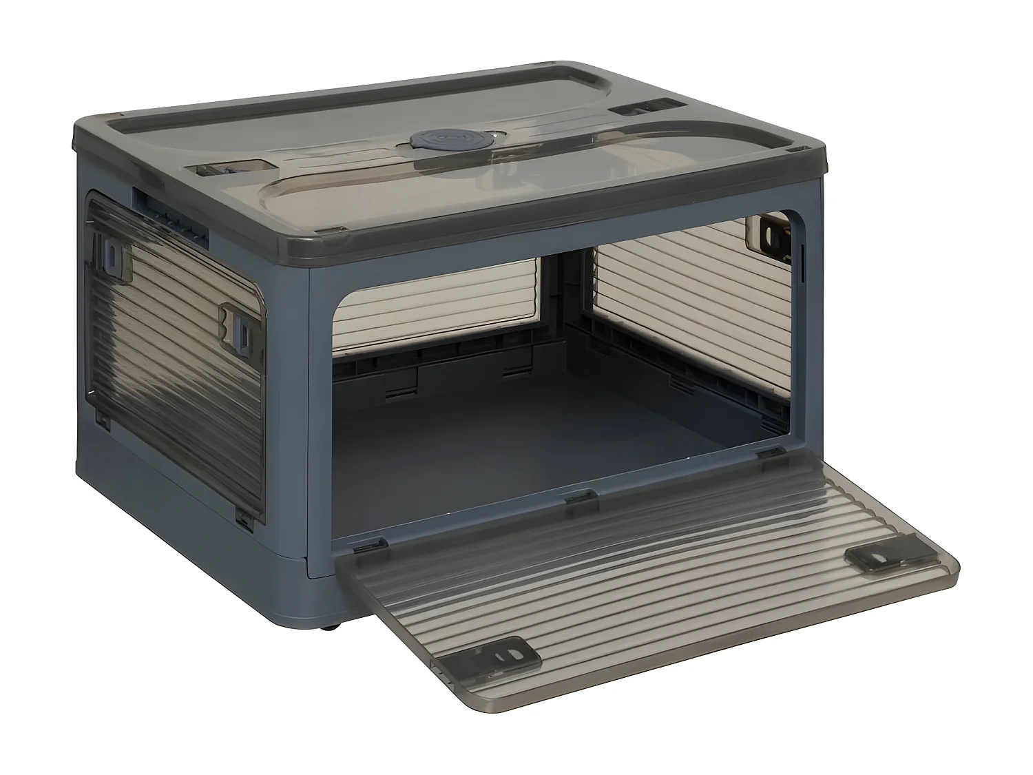 Boîte de Rangement 5 Ouvertures "Multi-Usage" 43L Gris