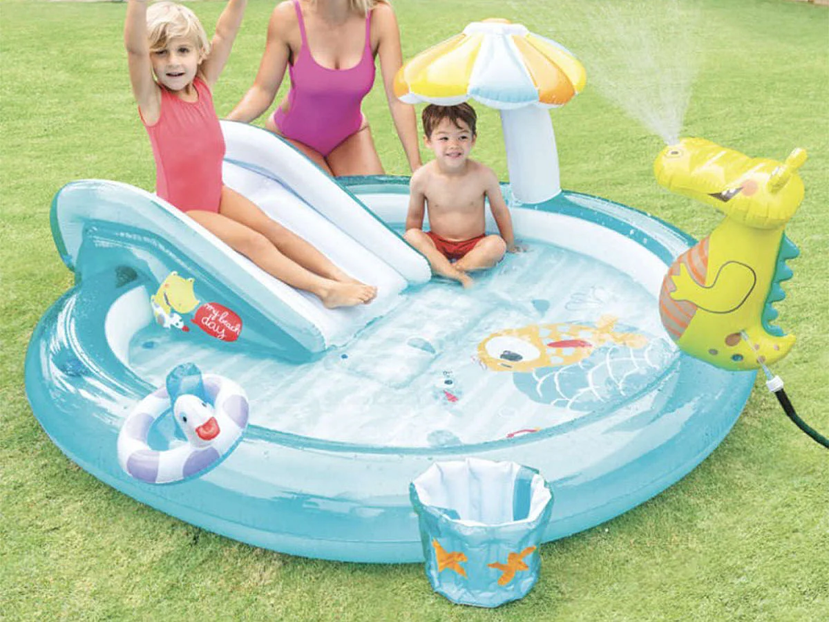 Aire de jeux gonflable Alligator - Intex