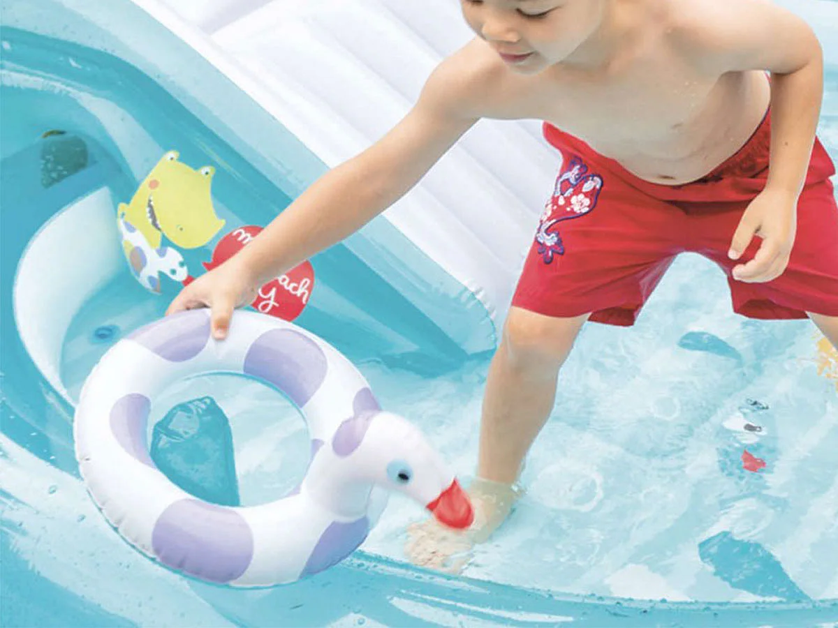 Aufblasbarer Spielplatz Alligator - Intex