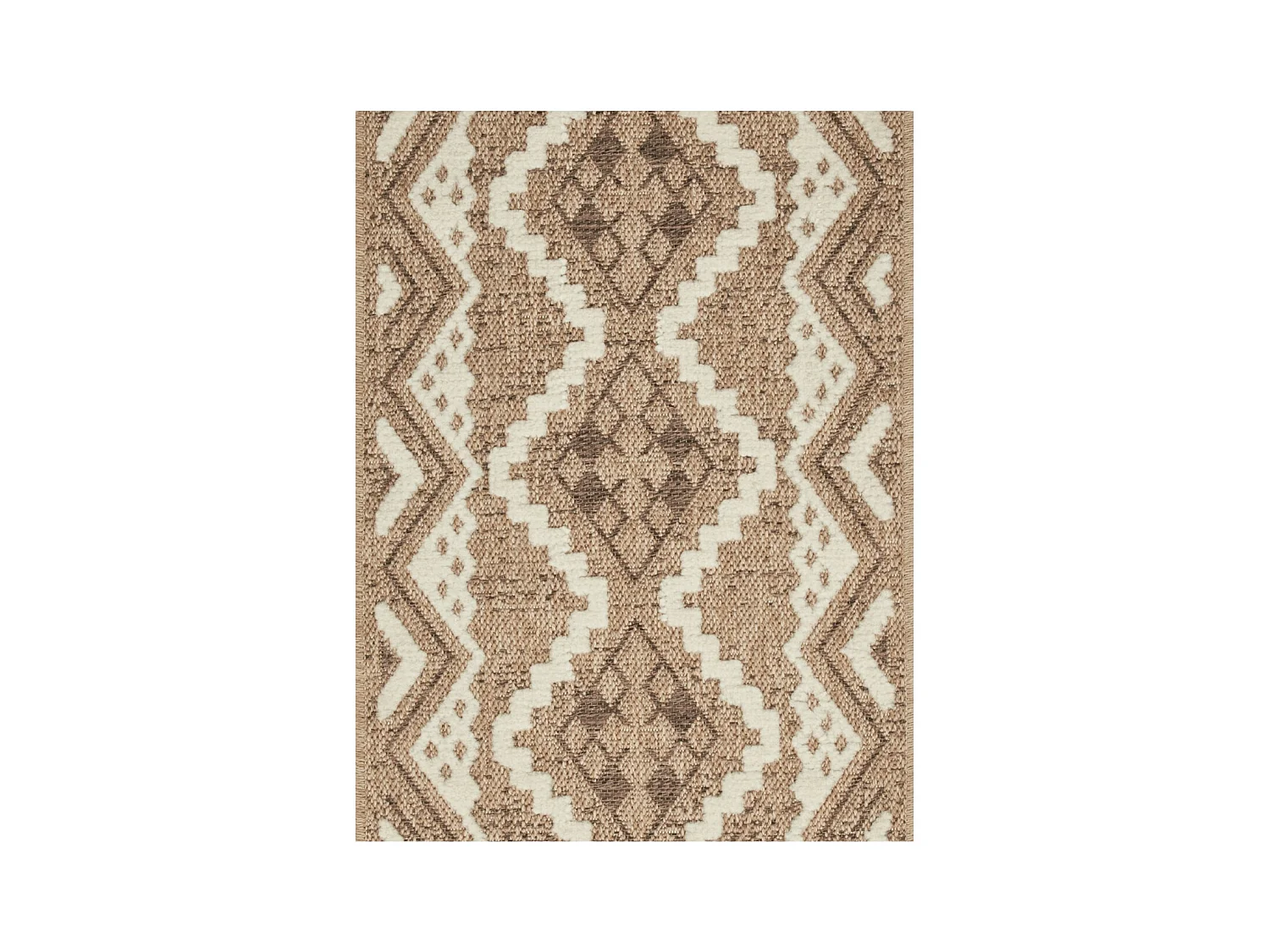 Tapis extérieur - 60x180cm - multicolore - 100% polypropylène résistant aux UV - 1400gr/m² - XILO