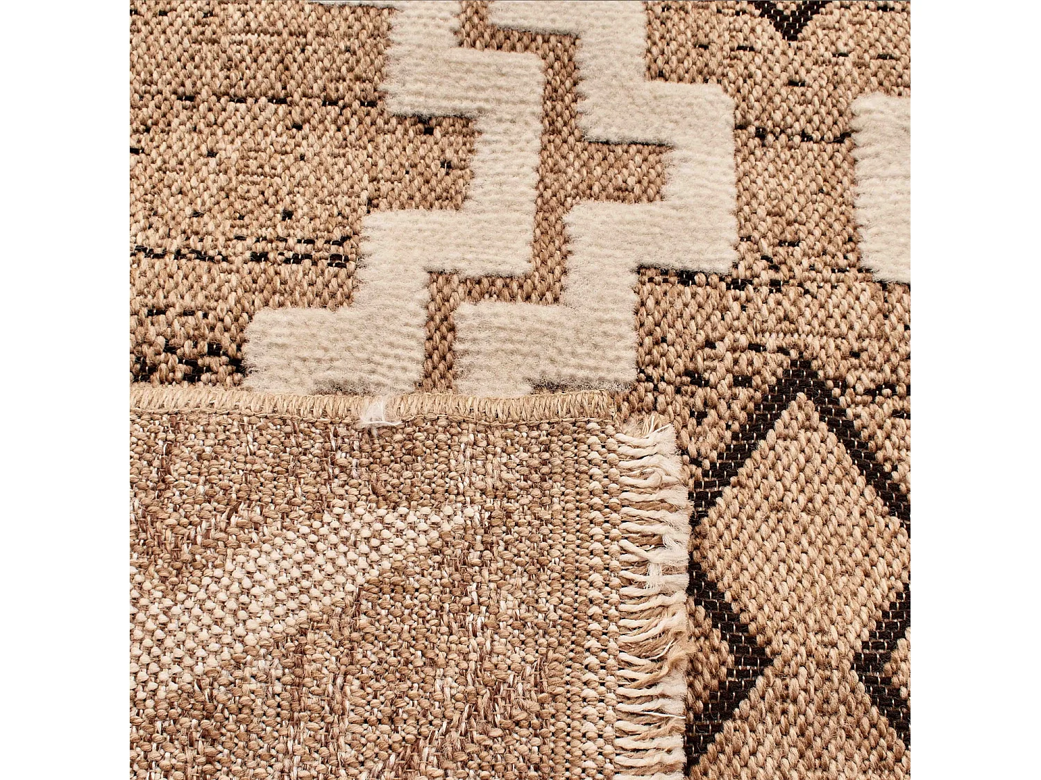 Tapis extérieur - 60x180cm - multicolore - 100% polypropylène résistant aux UV - 1400gr/m² - TALOC