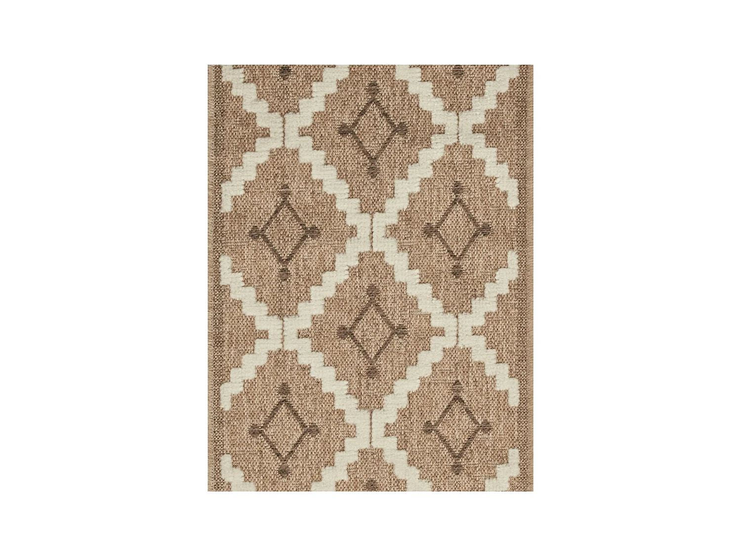 Tapis extérieur - 60x90cm - multicolore - 100% polypropylène résistant aux UV - 1400gr/m² - TILI