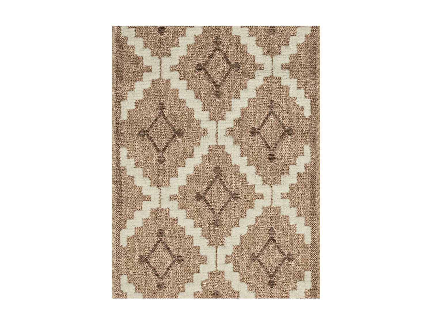 Tapis extérieur - 60x90cm - multicolore - 100% polypropylène résistant aux UV - 1400gr/m² - TILI