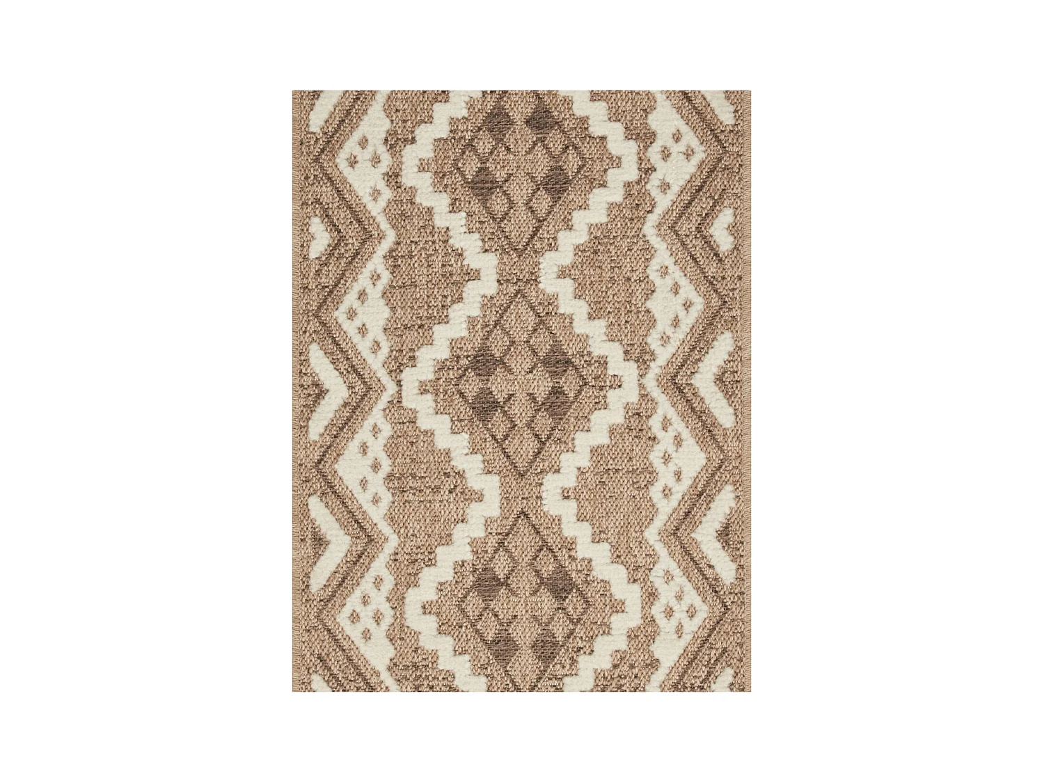 Tapis extérieur - 160x230cm - multicolore - 100% polypropylène résistant aux UV - 1400gr/m² - XILO