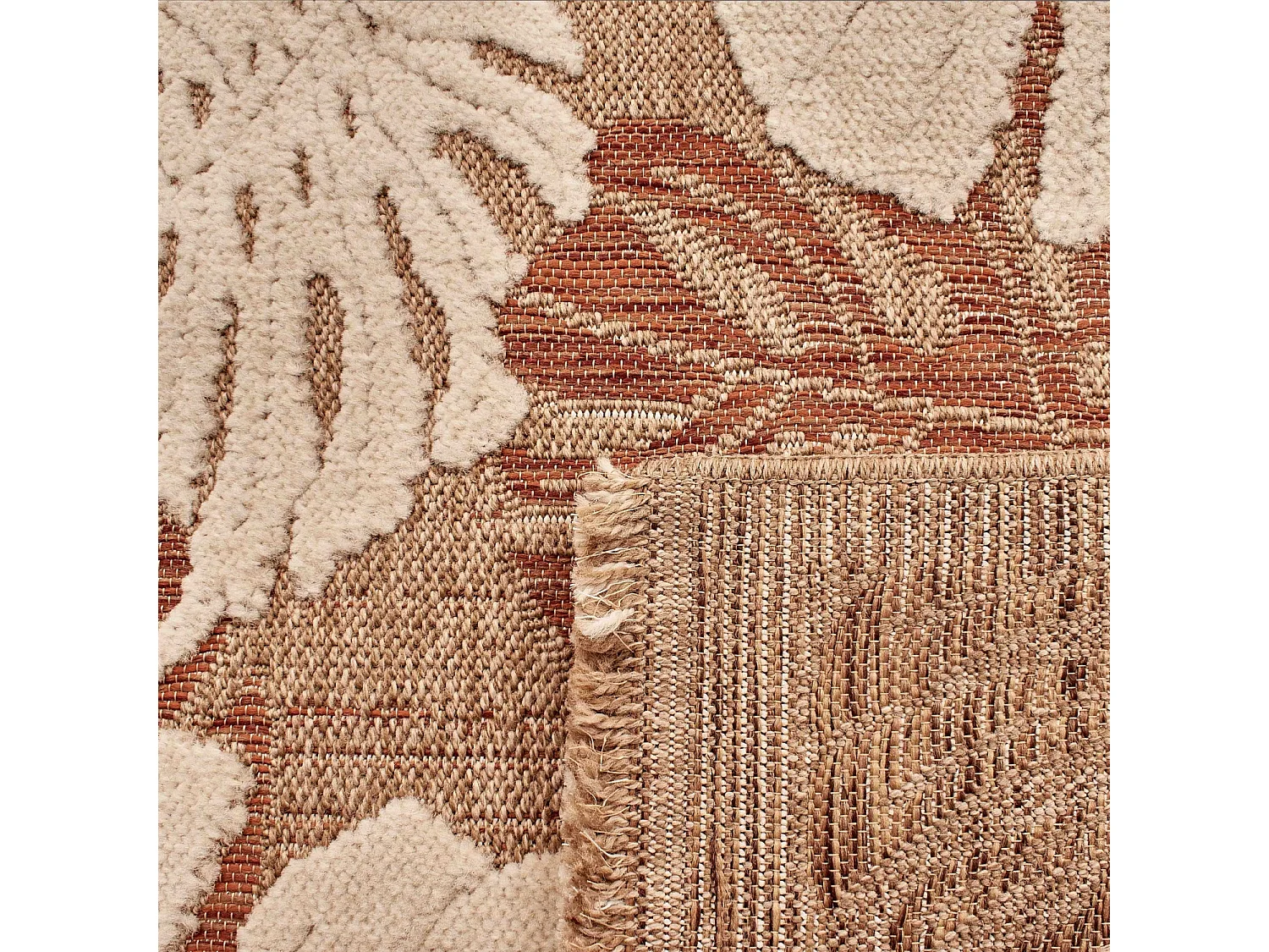 Tapis extérieur - 60x90cm - multicolore - 100% polypropylène résistant aux UV - 1400gr/m² - CALLIS