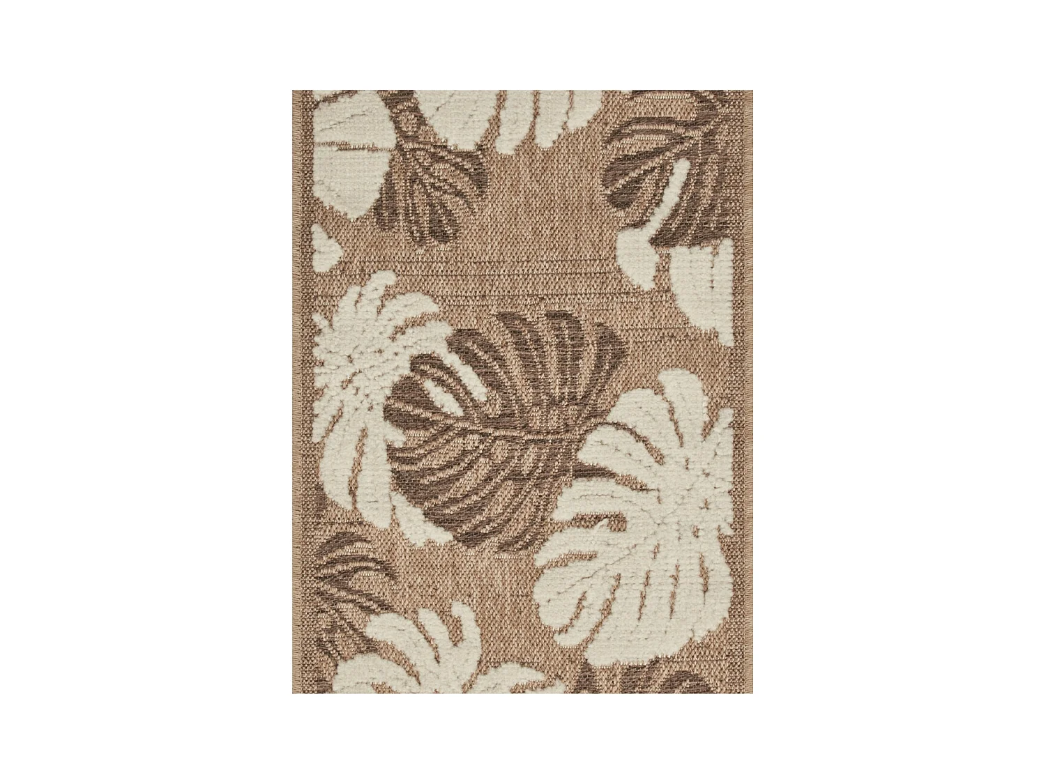 Tapis extérieur - 120x170cm - multicolore - 100% polypropylène résistant aux UV - 1400gr/m² - LIANE