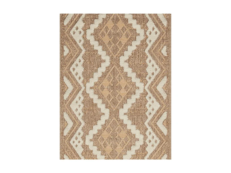 Tapis extérieur - 60x180cm - multicolore - 100% polypropylène résistant aux UV - 1400gr/m² - ATALYA