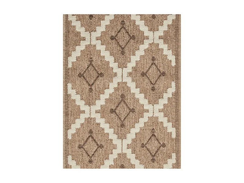 Tapis extérieur - 120x170cm - multicolore - 100% polypropylène résistant aux UV - 1400gr/m² - TILI