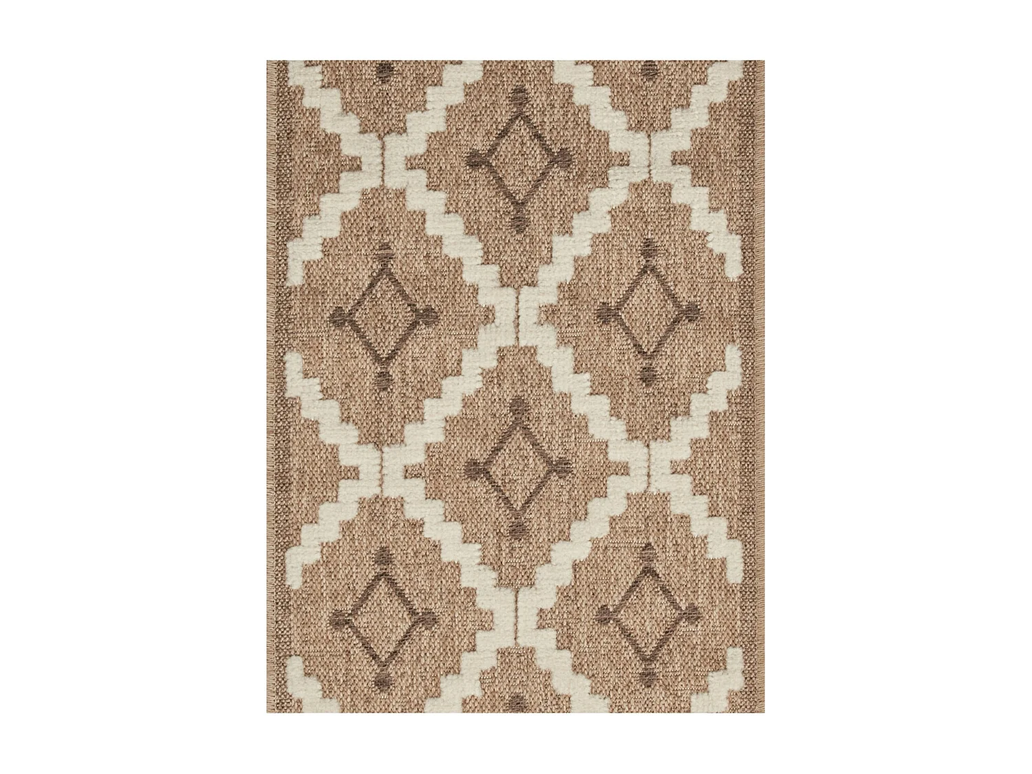 Tapis extérieur - 120x170cm - multicolore - 100% polypropylène résistant aux UV - 1400gr/m² - TILI