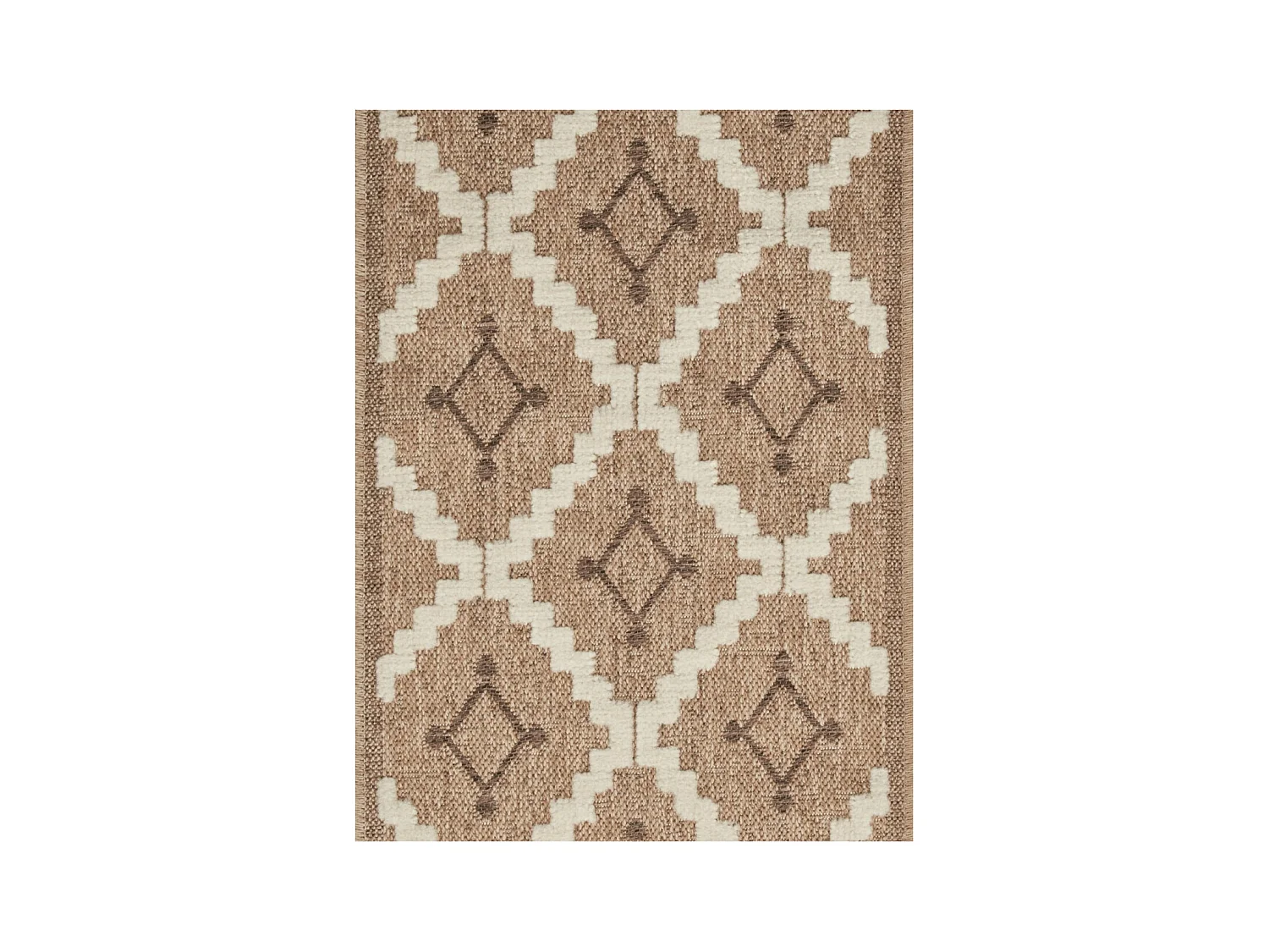 Tapis extérieur - 120x170cm - multicolore - 100% polypropylène résistant aux UV - 1400gr/m² - TILI