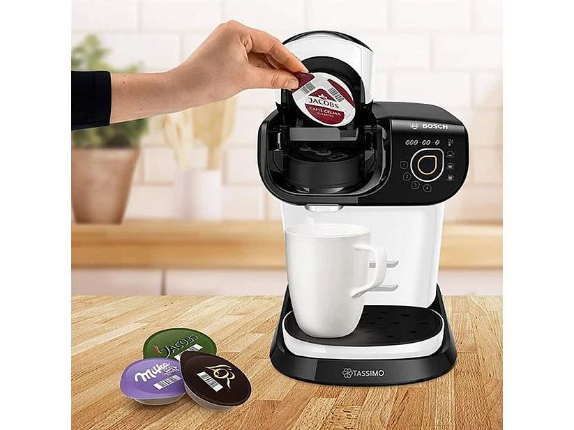 BOSCH - TASSIMO - TAS6504 - Machine a cafe multi-boissons - blanc