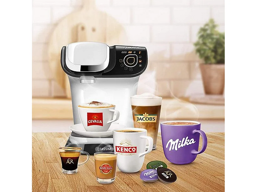 BOSCH - TASSIMO - TAS6504 - Machine a cafe multi-boissons - blanc