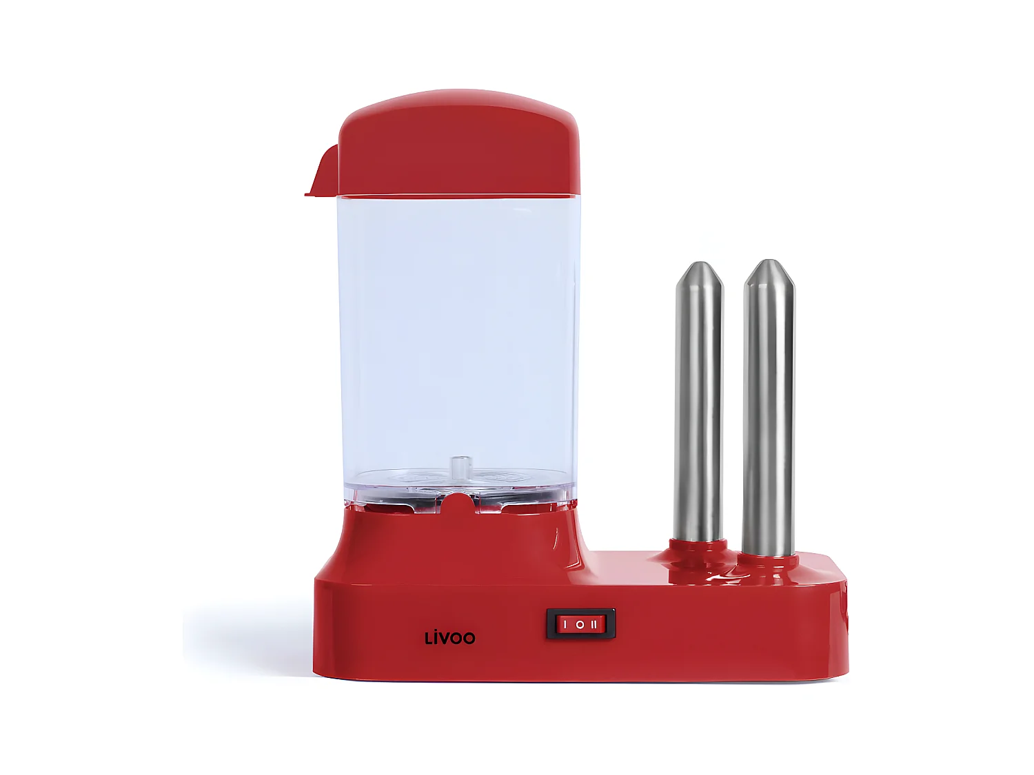 Machine à hot-dog rouge 340W