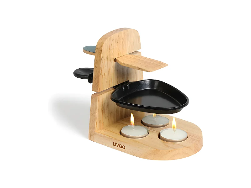 Appareil à raclette 1 ou 2 personnes à la Bougie