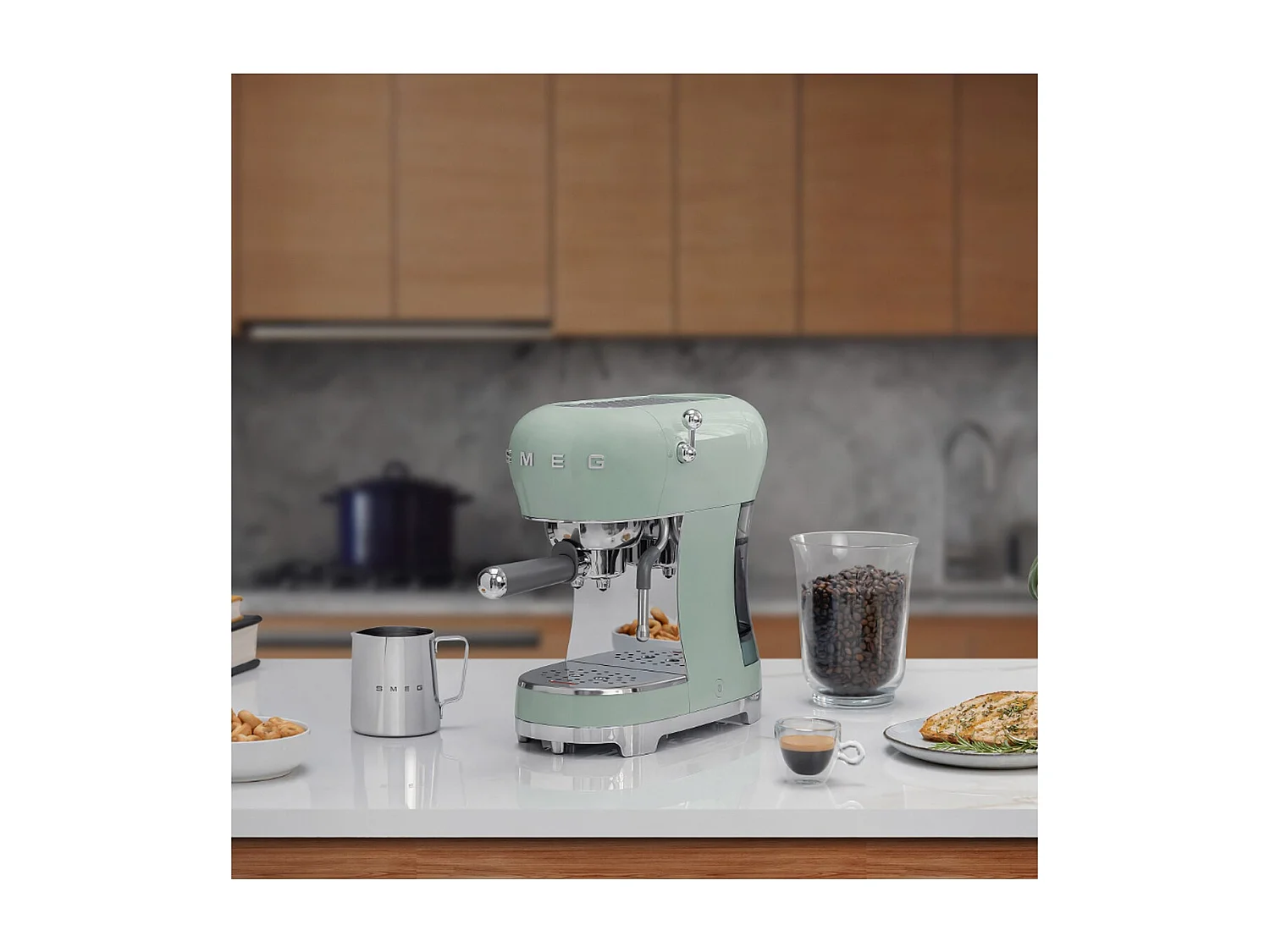 Smeg 15bars.1350w.dosettes/moulu.vape - ECF02PGEU-1