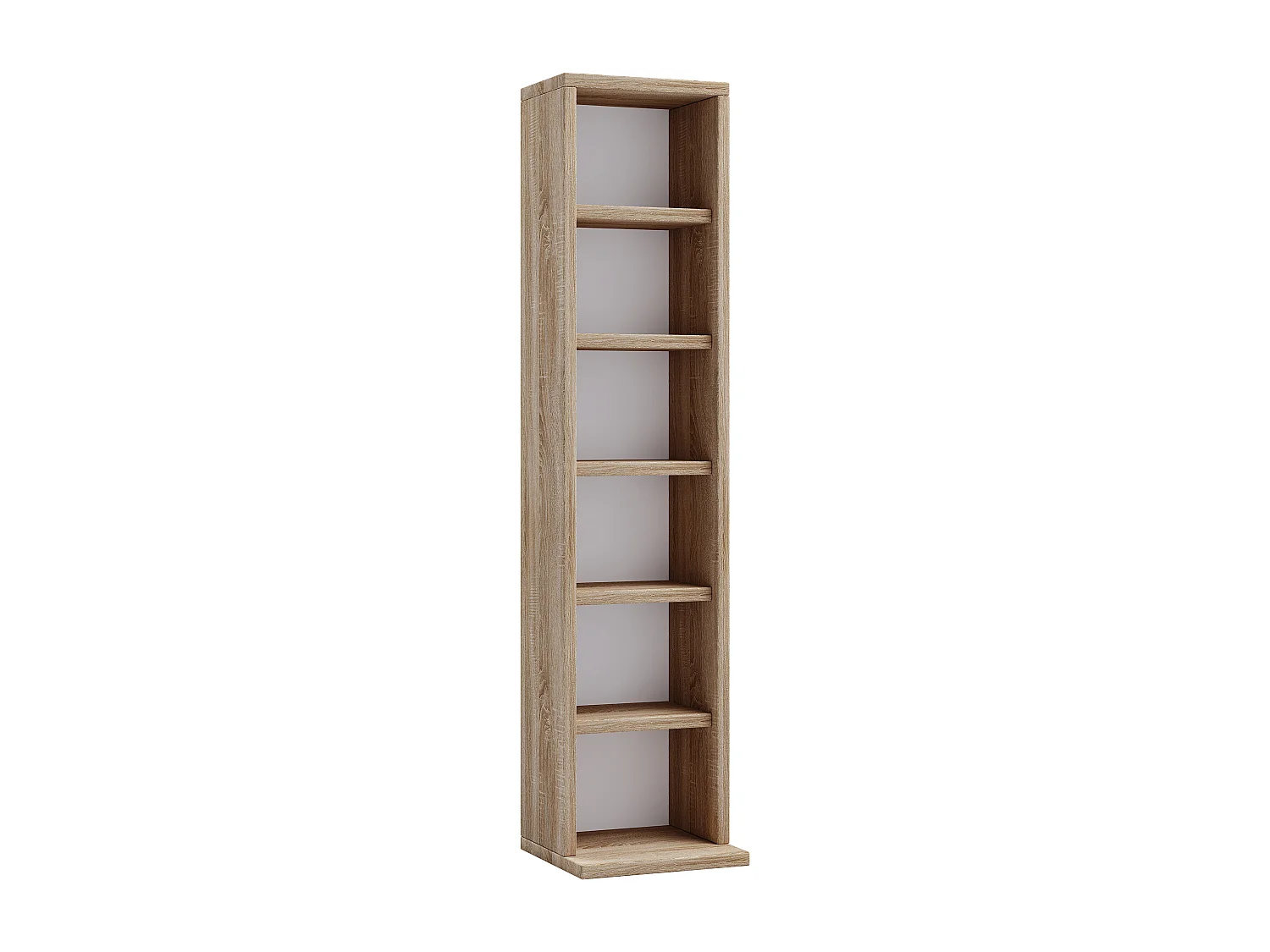 Stand Rack Elementa Sonoma Oak H. 92 x W. 21 x D. 20 cm