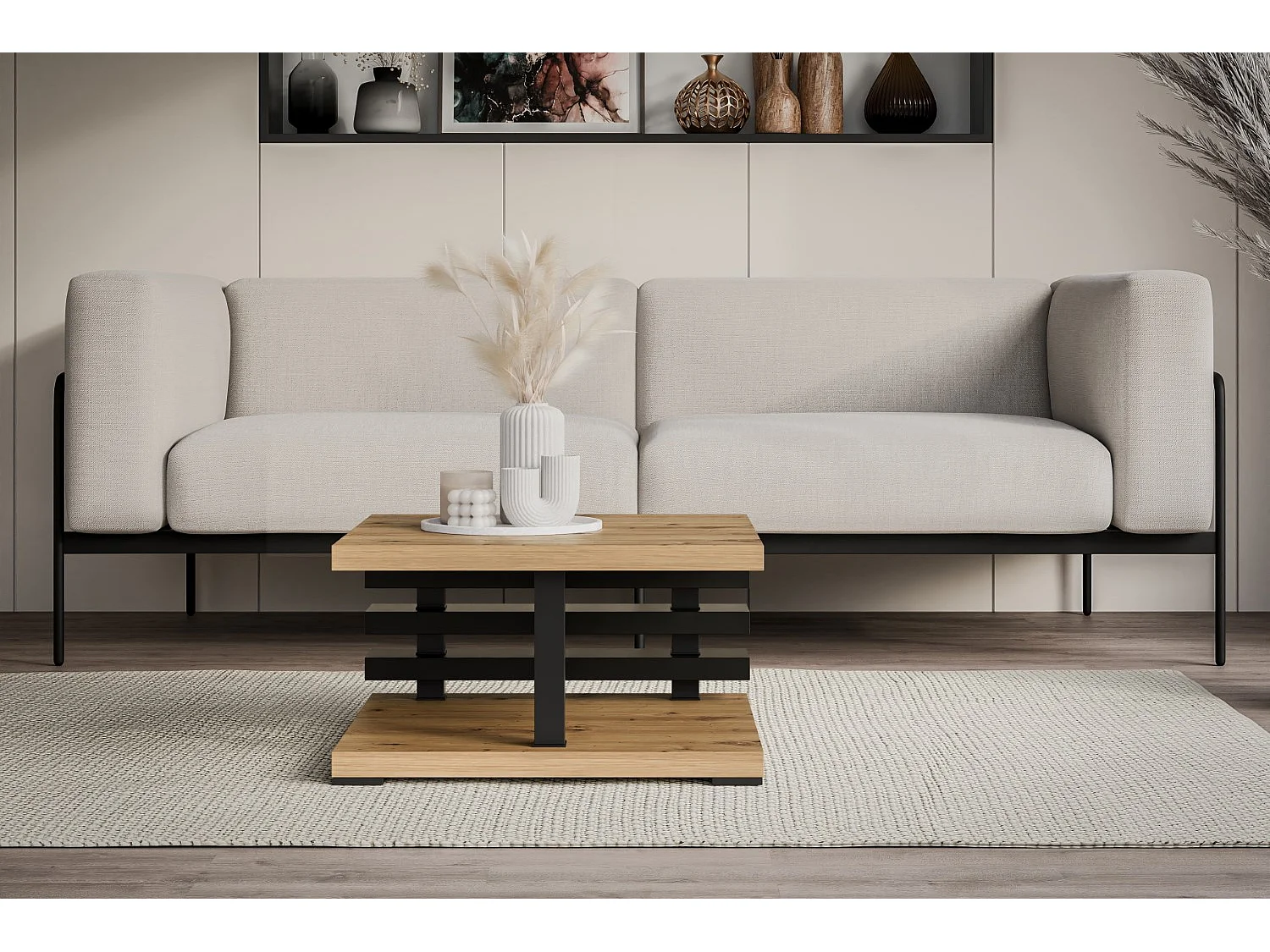 Couchtisch, Wohnzimmertisch, Kaffeetisch - YOTO