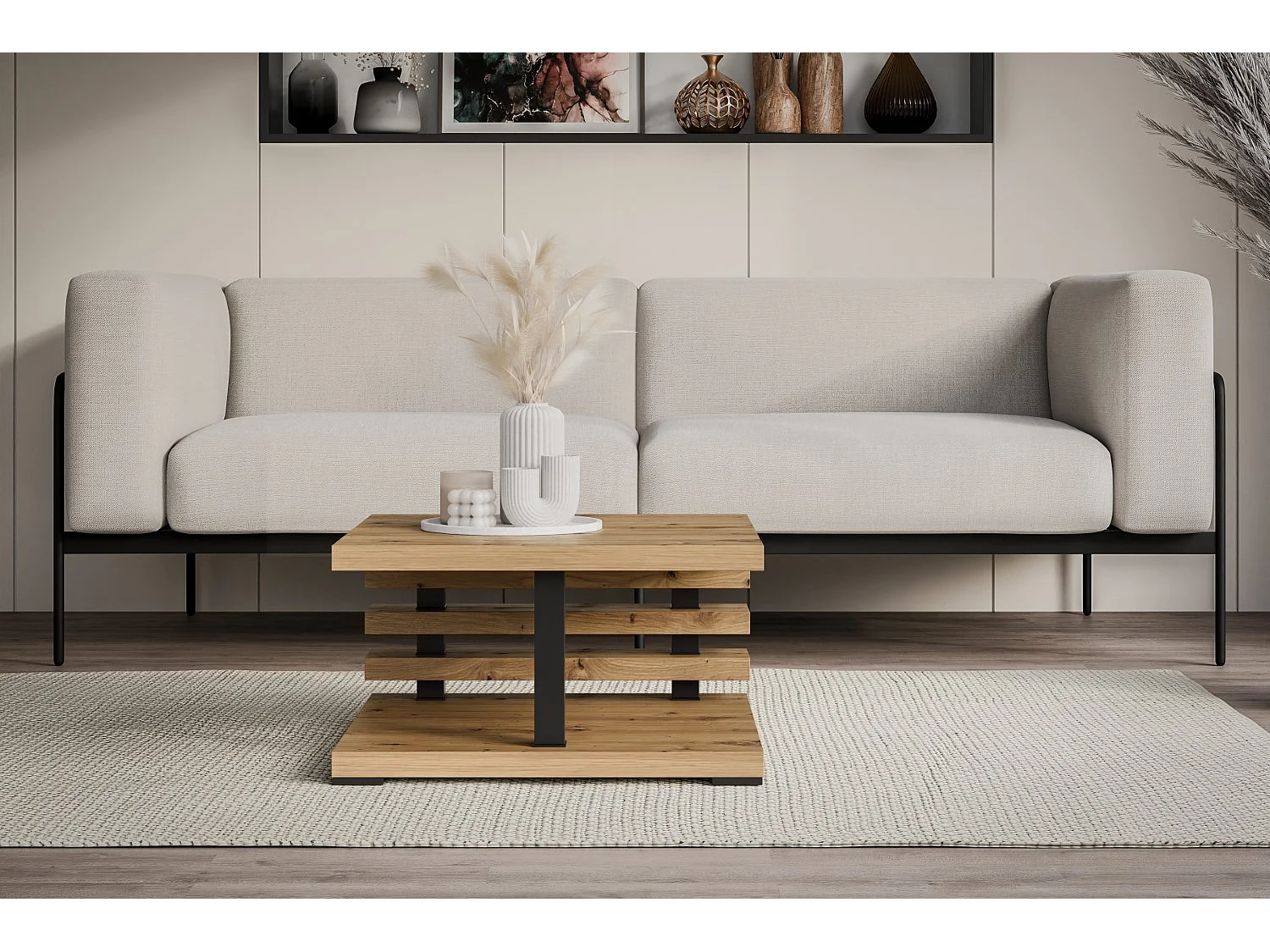 Couchtisch, Wohnzimmertisch, Kaffeetisch - YOTO