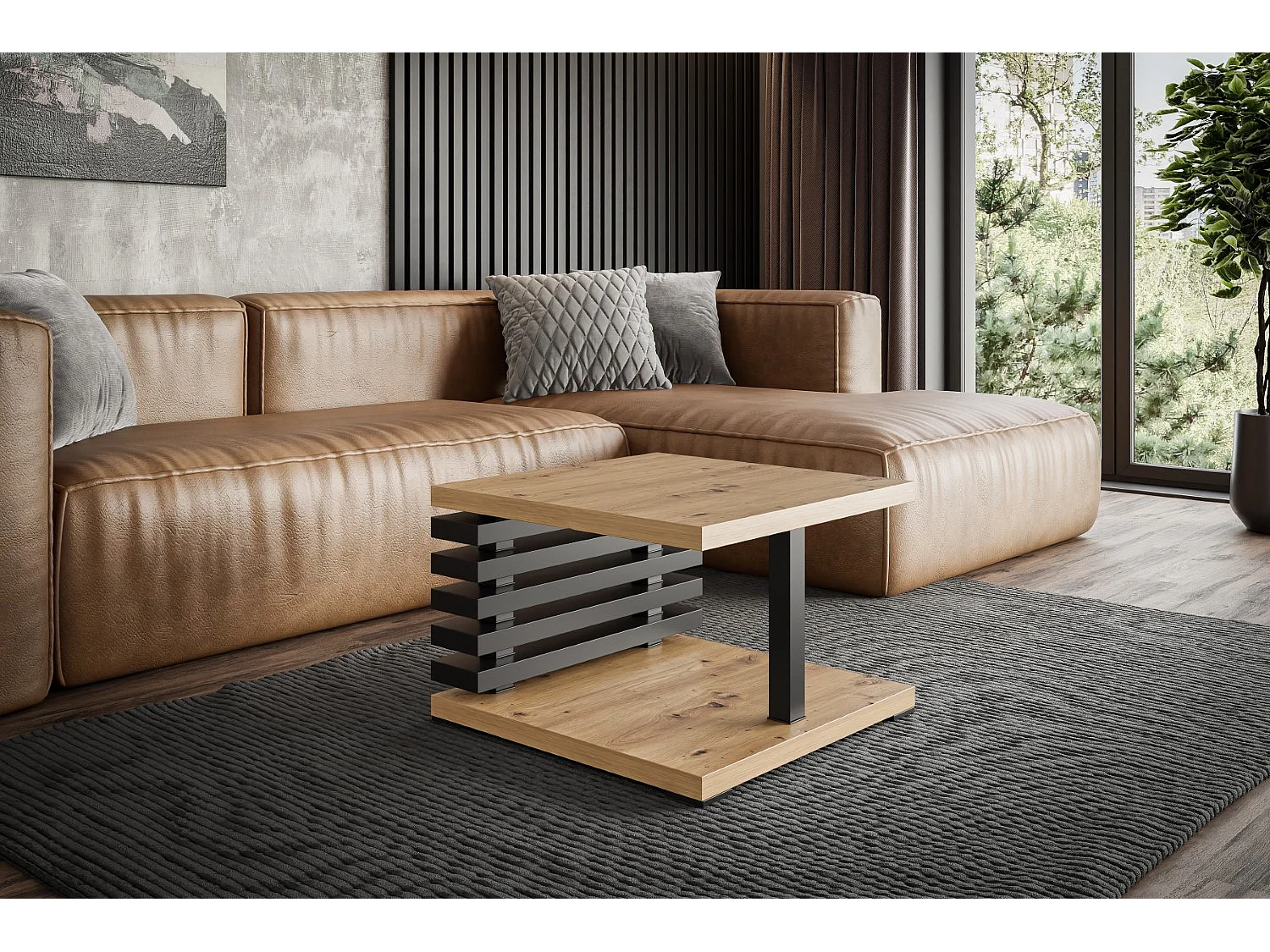 Couchtisch, Wohnzimmertisch, Kaffeetisch - YOTO