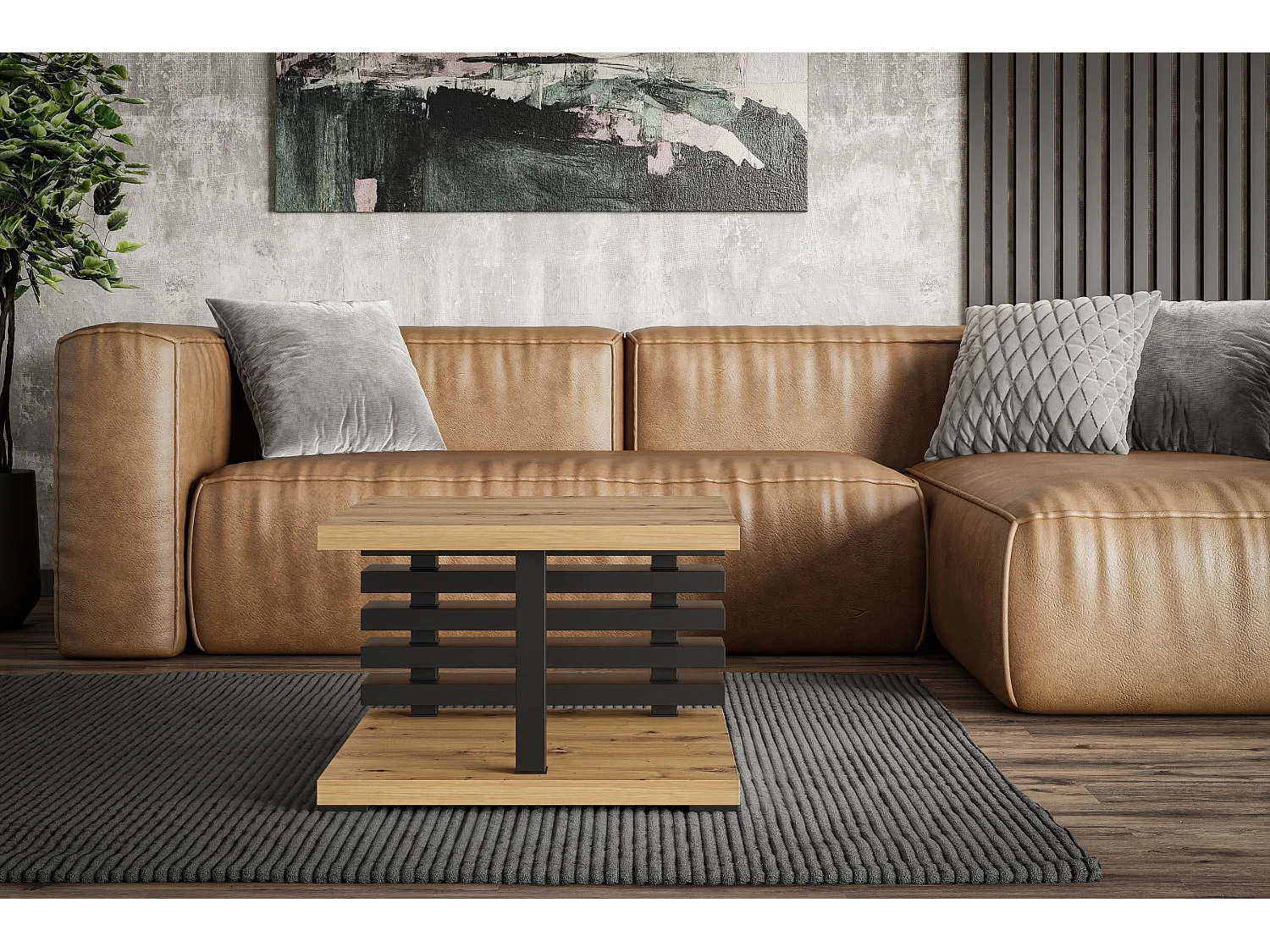 Couchtisch, Wohnzimmertisch, Kaffeetisch - YOTO