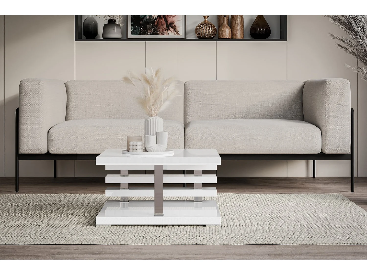 Couchtisch, Wohnzimmertisch, Kaffeetisch - YOTO