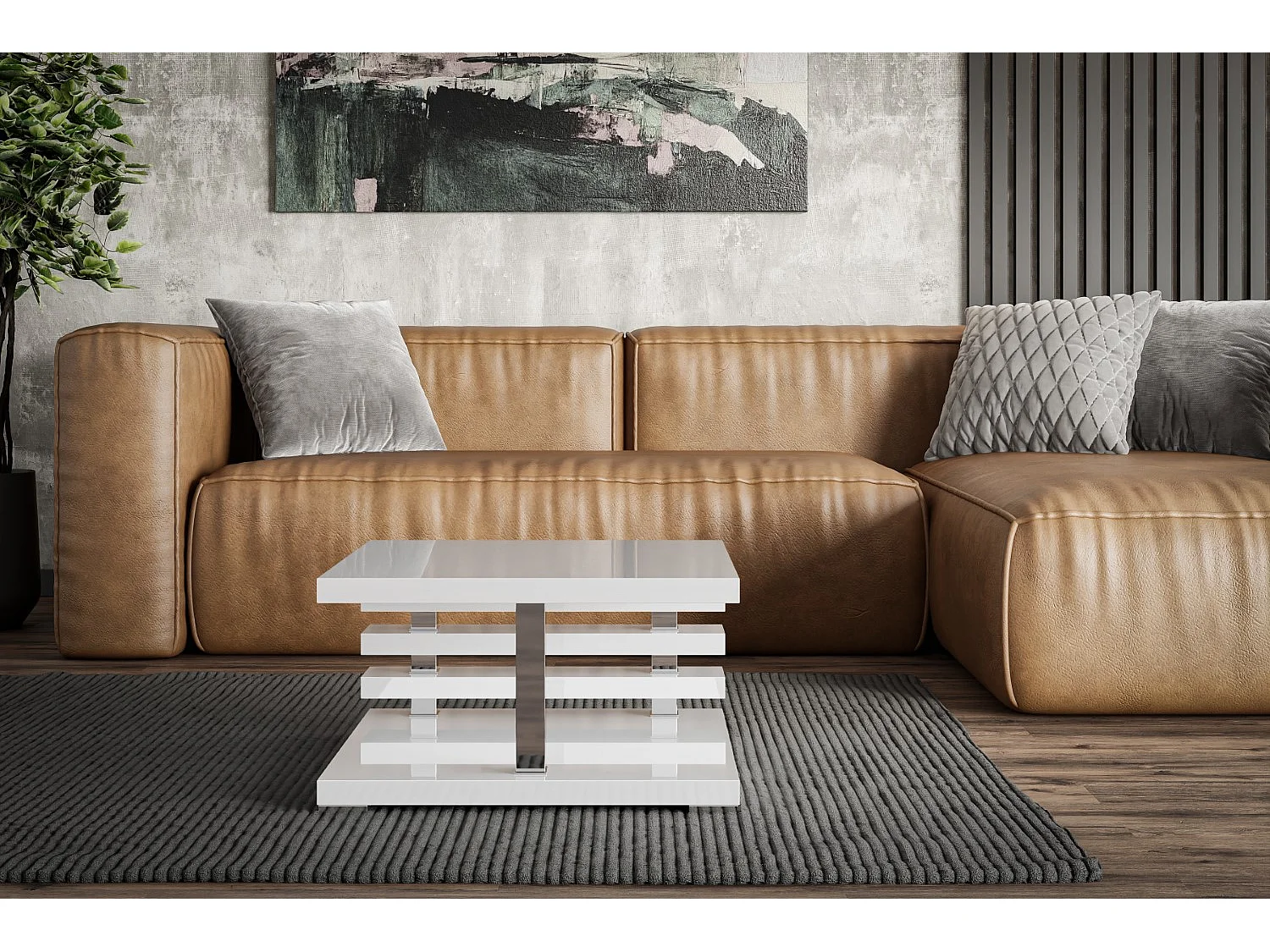 Couchtisch, Wohnzimmertisch, Kaffeetisch - YOTO