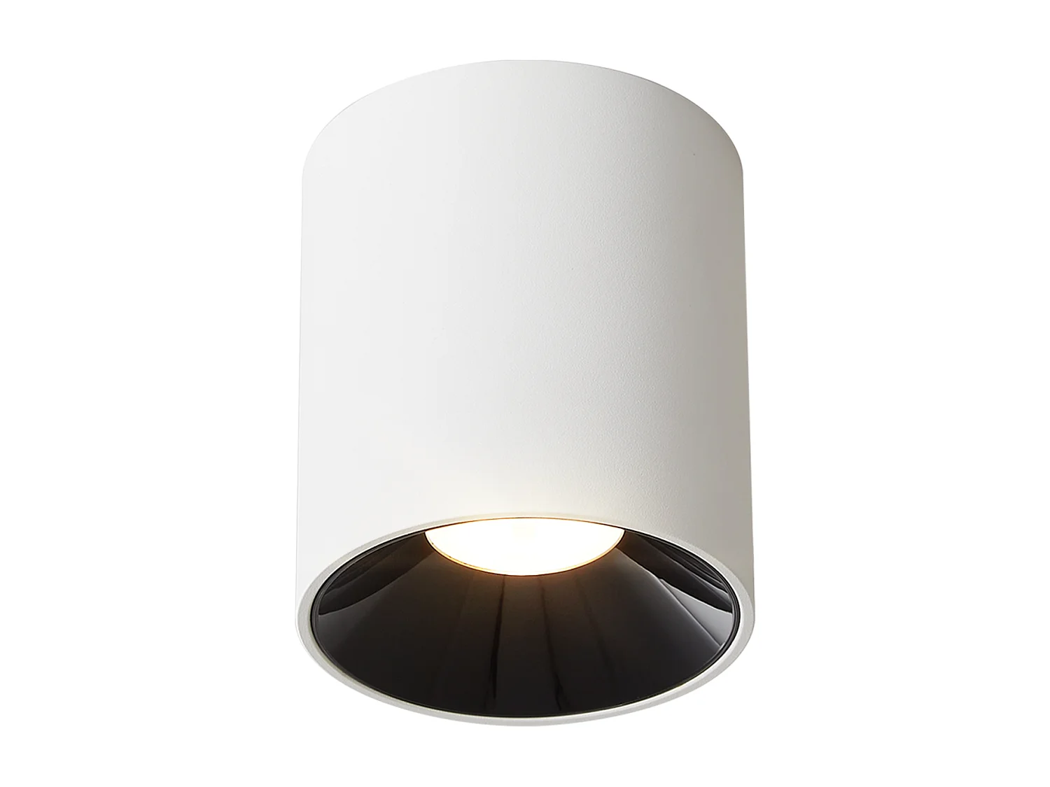 NETTLIFE Spot 3000 K 7 W LED en saillie, blanc, rond, moderne, blanc chaud, spot de plafond plat, plafonnier